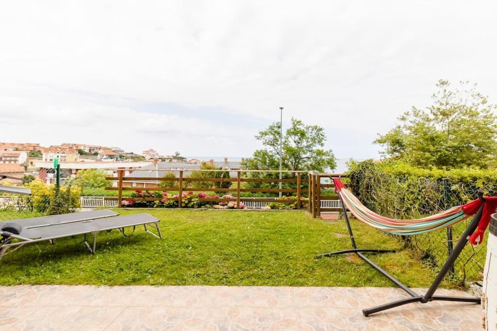 Casa De Las Flores - Apartamento Con Jardin Privado Frente A La Playa De Comillas Exterior foto